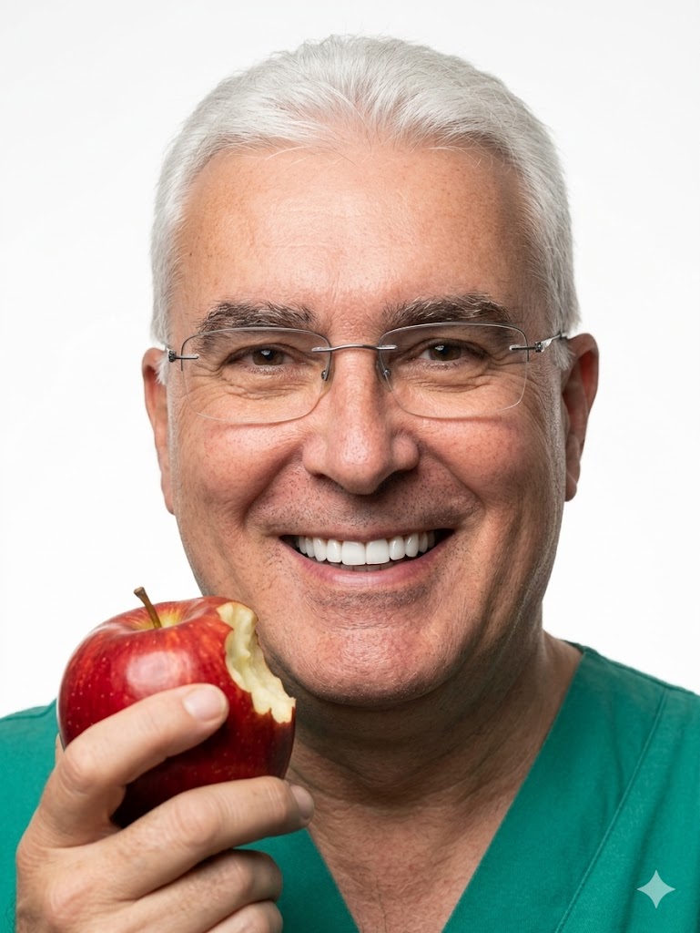 Sonrisa natural tras un tratamiento de estética dental en la Clínica Mendizábal de Logroño